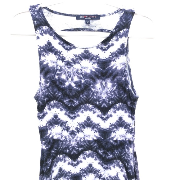 One Clothing Tie Dye Skater Dress Size Medium - Picture 2 of 7